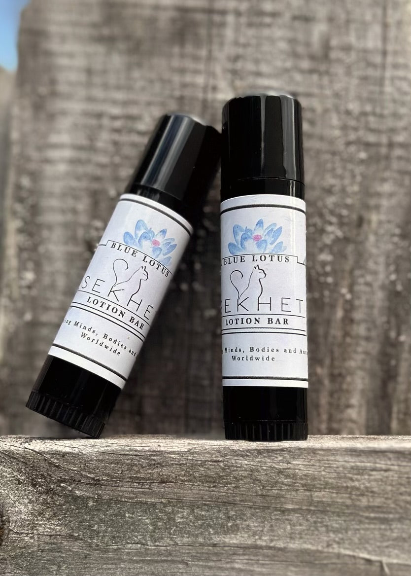Blue Lotus Lotion Bar  SekhetBeauty
