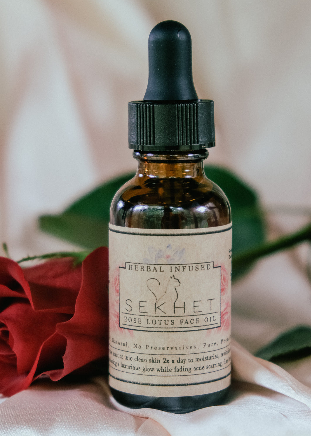 Herbal Infused Rose Lotus Face Oil